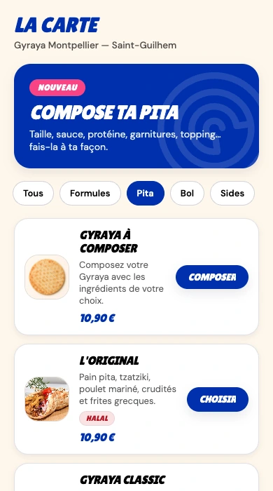 Aperçu de la carte Gyraya