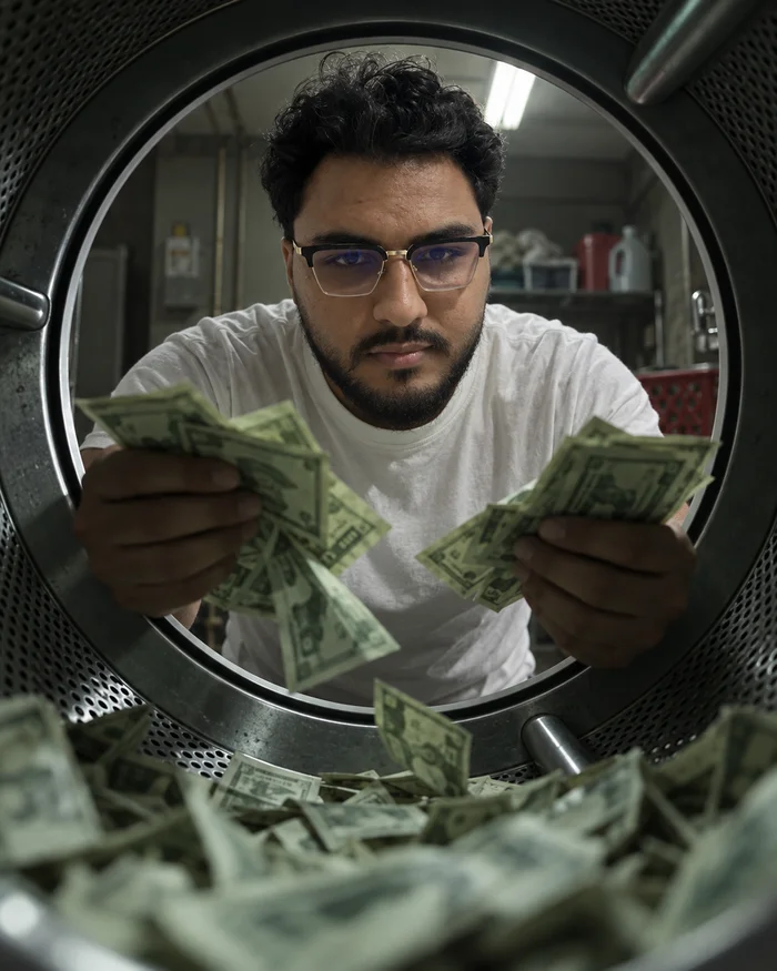 Inside the frame — AI-generated portrait of Achraf
